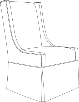 Emily III Hostess Chair