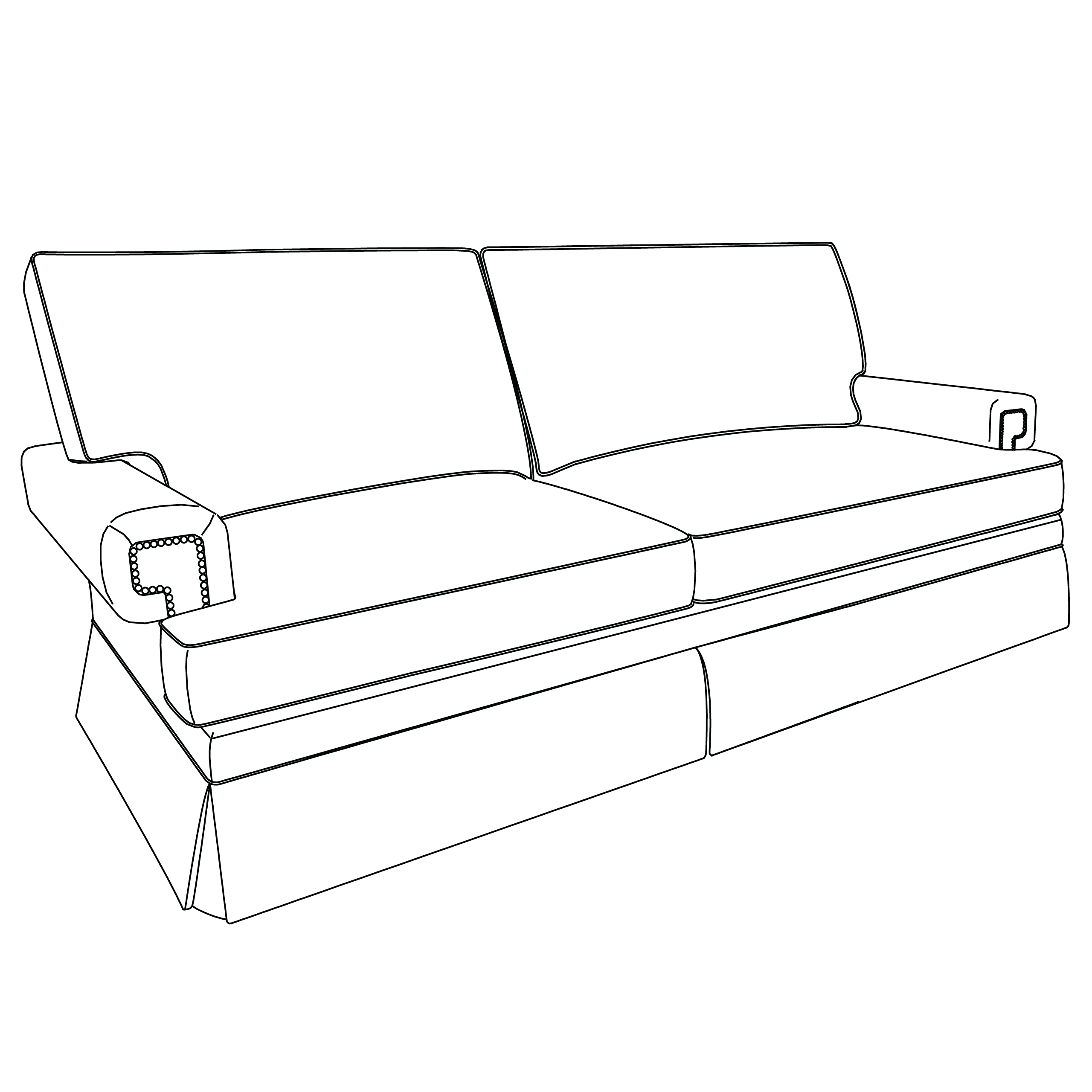 Lewis II Sofa – Ted Scott Designs